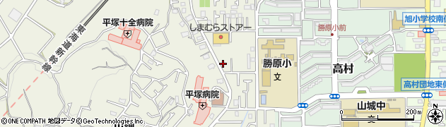 神奈川県平塚市出縄73周辺の地図