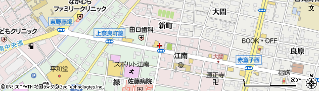 西日本三菱自動車販売　クリーンカー江南周辺の地図