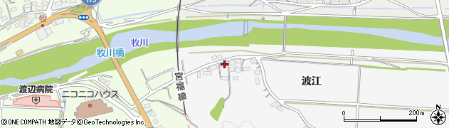 京都府福知山市上天津19周辺の地図