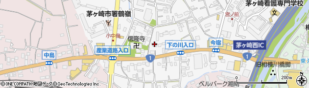 神奈川県茅ヶ崎市今宿510周辺の地図
