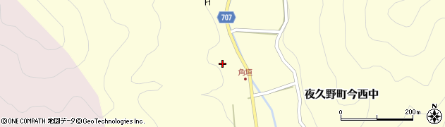 京都府福知山市夜久野町今西中708周辺の地図