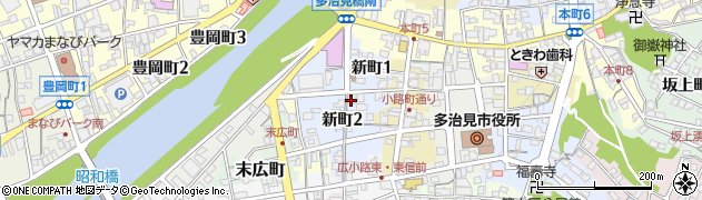 三和喜治療院周辺の地図