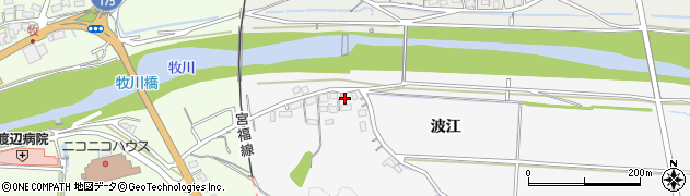 京都府福知山市上天津16周辺の地図