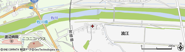 京都府福知山市上天津18周辺の地図