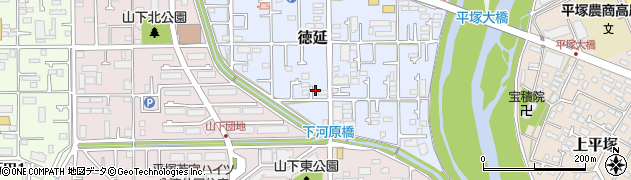 神奈川県平塚市徳延663周辺の地図