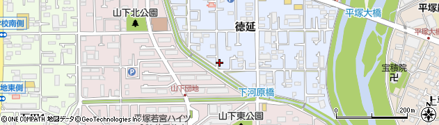 神奈川県平塚市徳延669周辺の地図