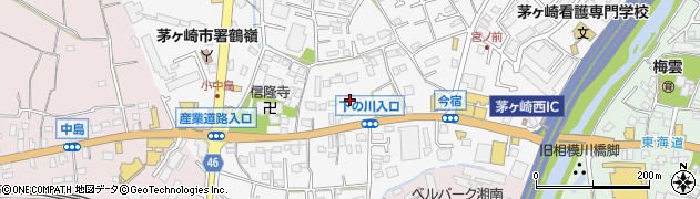 神奈川県茅ヶ崎市今宿501周辺の地図