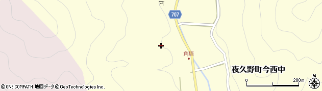 京都府福知山市夜久野町今西中700周辺の地図