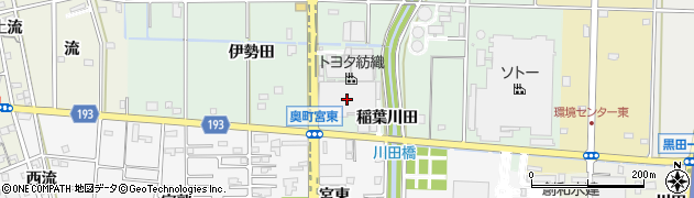 トヨタ紡織株式会社　木曽川工場周辺の地図