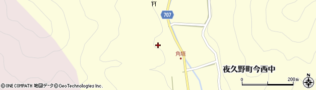 京都府福知山市夜久野町今西中701周辺の地図