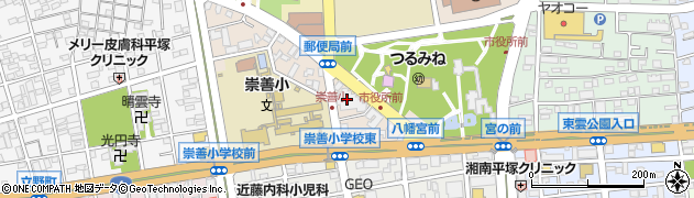 チユリス平塚管理事務所周辺の地図