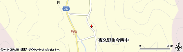 京都府福知山市夜久野町今西中1389周辺の地図