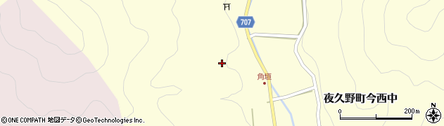京都府福知山市夜久野町今西中694周辺の地図