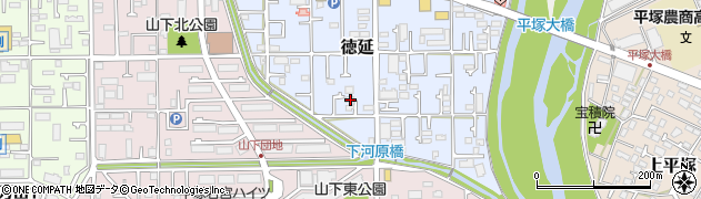 神奈川県平塚市徳延665周辺の地図