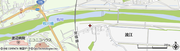京都府福知山市上天津33周辺の地図