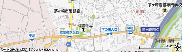 神奈川県茅ヶ崎市今宿835周辺の地図