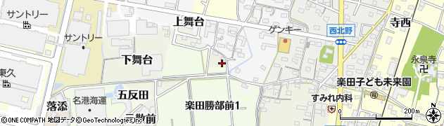 愛知県犬山市下舞台102周辺の地図
