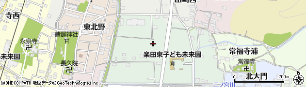 愛知県犬山市番前周辺の地図
