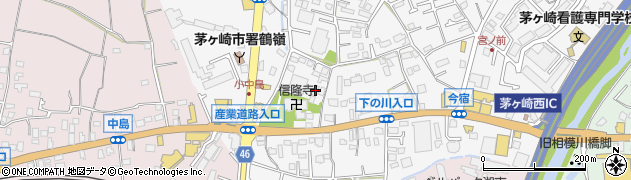 神奈川県茅ヶ崎市今宿834周辺の地図