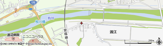 京都府福知山市上天津34周辺の地図