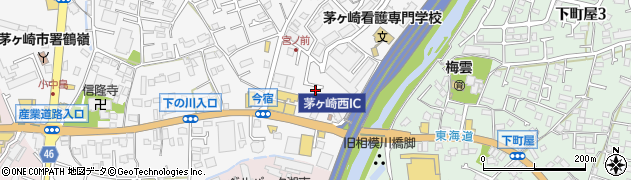 神奈川県茅ヶ崎市今宿1308周辺の地図