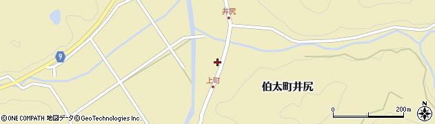 井尻簡易郵便局周辺の地図