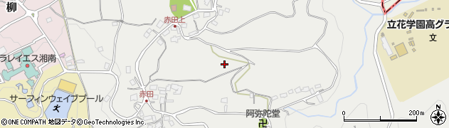 神奈川県大井町（足柄上郡）赤田周辺の地図