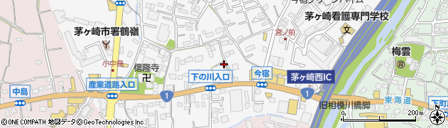 神奈川県茅ヶ崎市今宿491周辺の地図