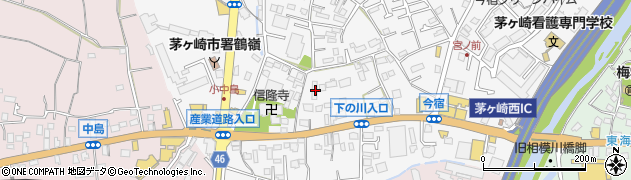 神奈川県茅ヶ崎市今宿513周辺の地図