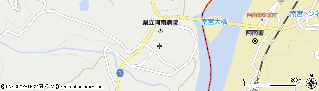 長野県阿南介護老人保健施設周辺の地図