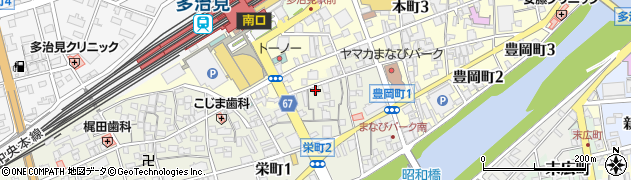 丸善京染店周辺の地図