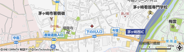 神奈川県茅ヶ崎市今宿520周辺の地図