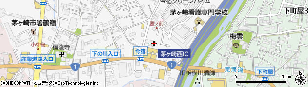 神奈川県茅ヶ崎市今宿418周辺の地図