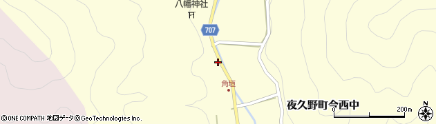 京都府福知山市夜久野町今西中661周辺の地図