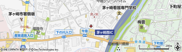 日産部品中央販売湘南支店周辺の地図