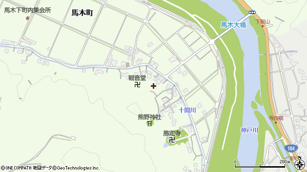 〒693-0212 島根県出雲市馬木町の地図