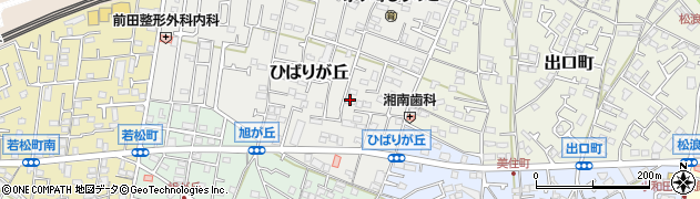 神奈川県茅ヶ崎市ひばりが丘6周辺の地図