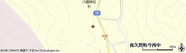 京都府福知山市夜久野町今西中663周辺の地図