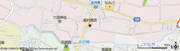 静岡県御殿場市古沢78周辺の地図