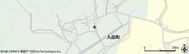 京都府綾部市大畠町上り戸周辺の地図