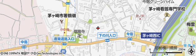 神奈川県茅ヶ崎市今宿516周辺の地図
