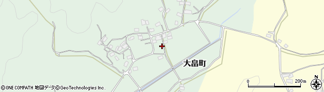 京都府綾部市大畠町（上り戸）周辺の地図