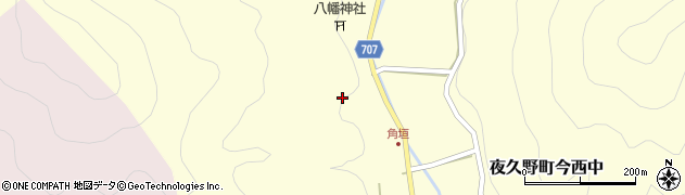 京都府福知山市夜久野町今西中664周辺の地図