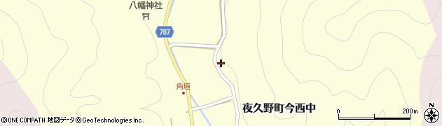 京都府福知山市夜久野町今西中1391周辺の地図