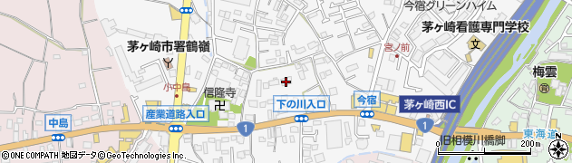 神奈川県茅ヶ崎市今宿518周辺の地図
