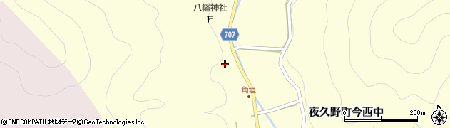 京都府福知山市夜久野町今西中662周辺の地図
