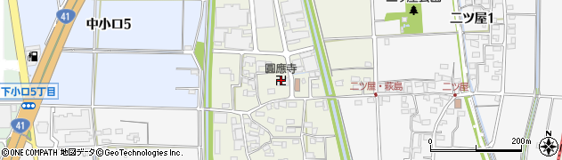 圓應寺周辺の地図