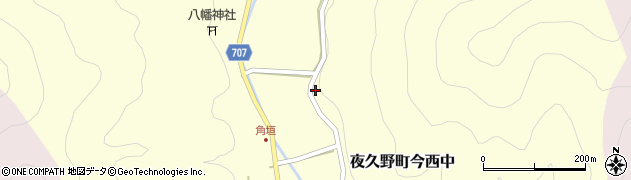 京都府福知山市夜久野町今西中1428周辺の地図