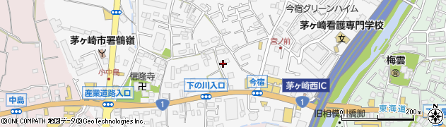 神奈川県茅ヶ崎市今宿528周辺の地図
