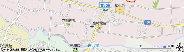 静岡県御殿場市古沢47周辺の地図